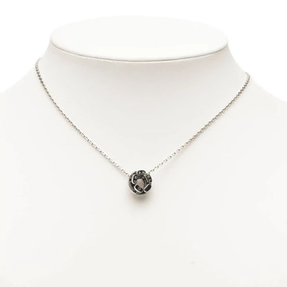 Chanel 18K White Gold Ceramic Ultra Necklace