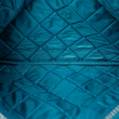 Chanel Small CC Quilted Patent O Case Clutch