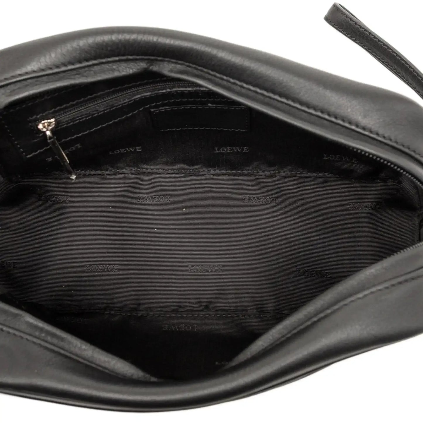 Loewe Leather Anagram Clutch