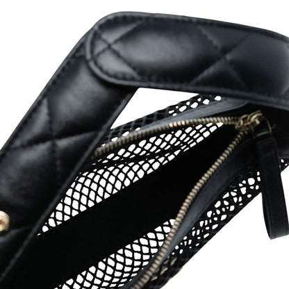 Chanel Mini CC Round Mesh Hobo