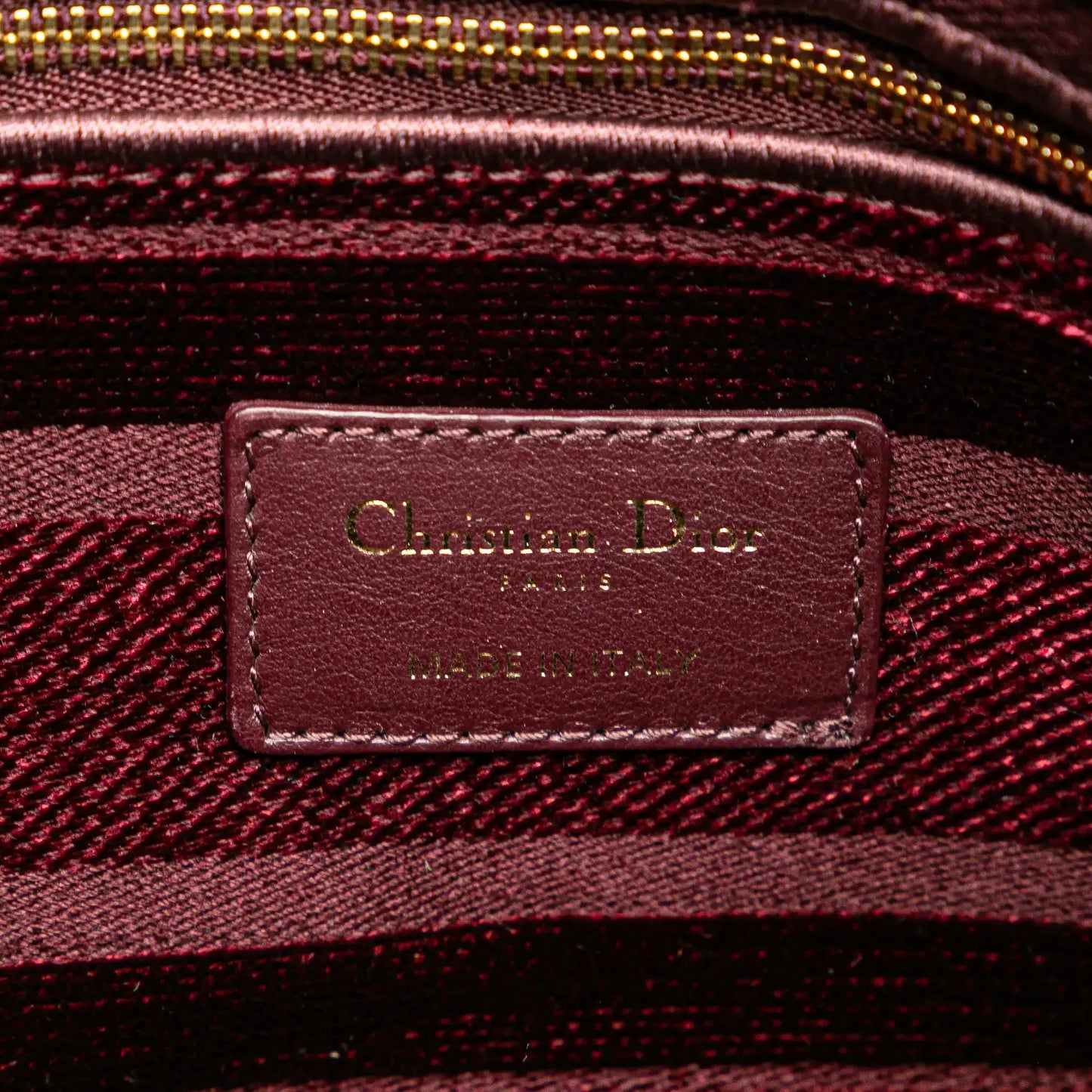 Dior Medium Velvet Cannage Lady D Lite