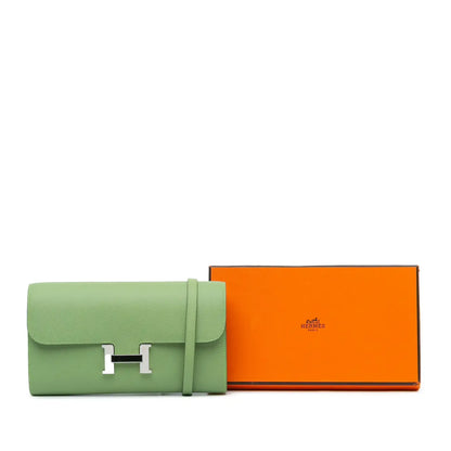 Hermès Epsom Constance Long To Go Wallet