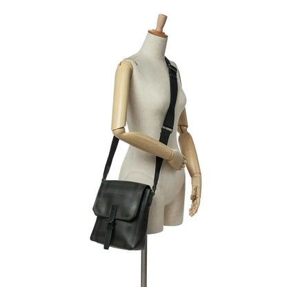 Burberry Smoke Check Coated Canvas Crossbody