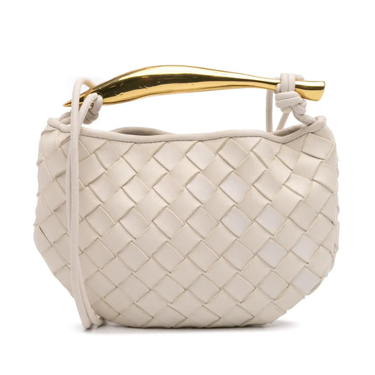 Bottega Veneta Mini Nappa Intrecciato Sardine