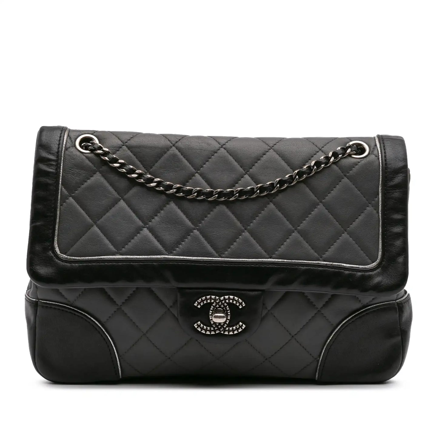 Chanel Paris-Salzburg Medium Lambskin Tyrolean Flap