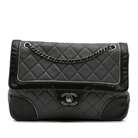 Chanel Paris-Salzburg Medium Lambskin Tyrolean Flap