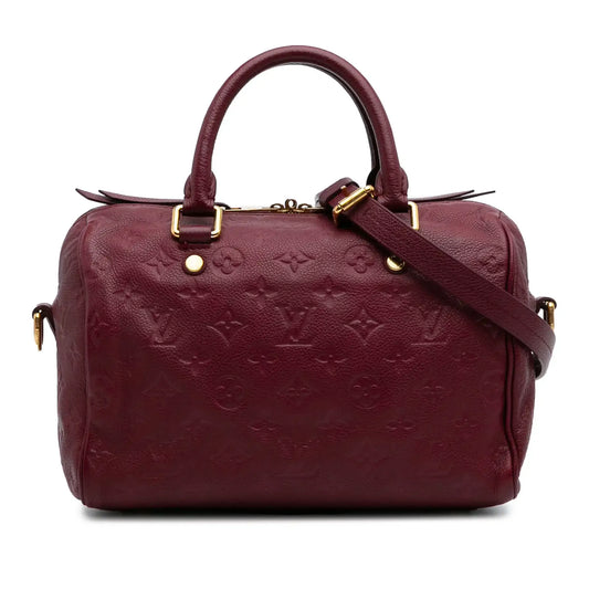 Louis Vuitton Monogram Empreinte Speedy Bandouliere 25