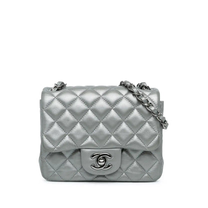 Chanel Mini Square Classic Calfskin Single Flap
