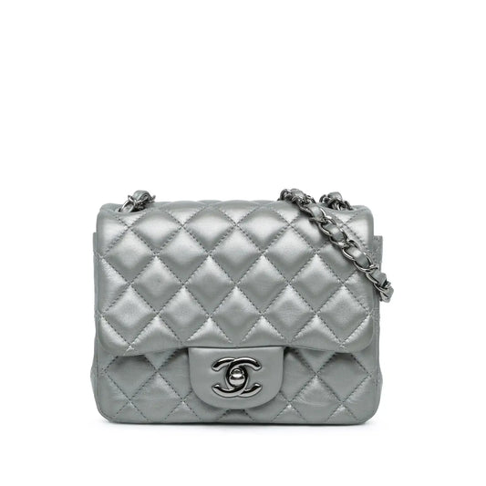 Chanel Mini Square Classic Calfskin Single Flap