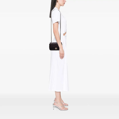 Chanel Mini Rectangular Classic Lambskin Single Flap