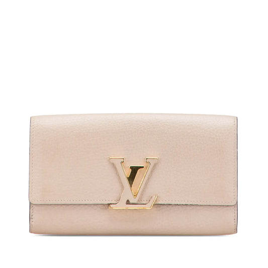 Louis Vuitton Taurillon Capucines Wallet