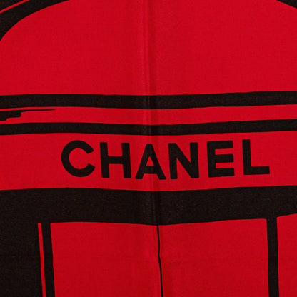 Chanel Door of Rue Cambon Silk Scarf