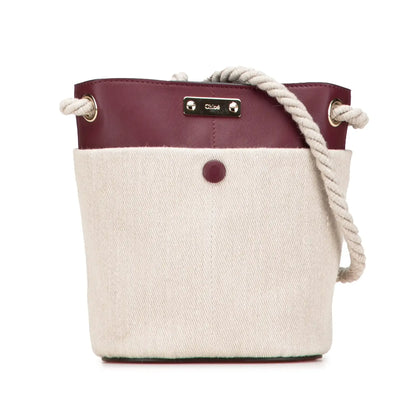 Chloé Small Canvas Key Bucket Bag