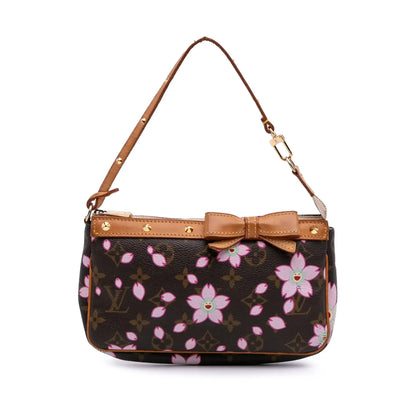 Louis Vuitton Takashi Murakami Monogram Cherry Blossom Pochette Accessoires