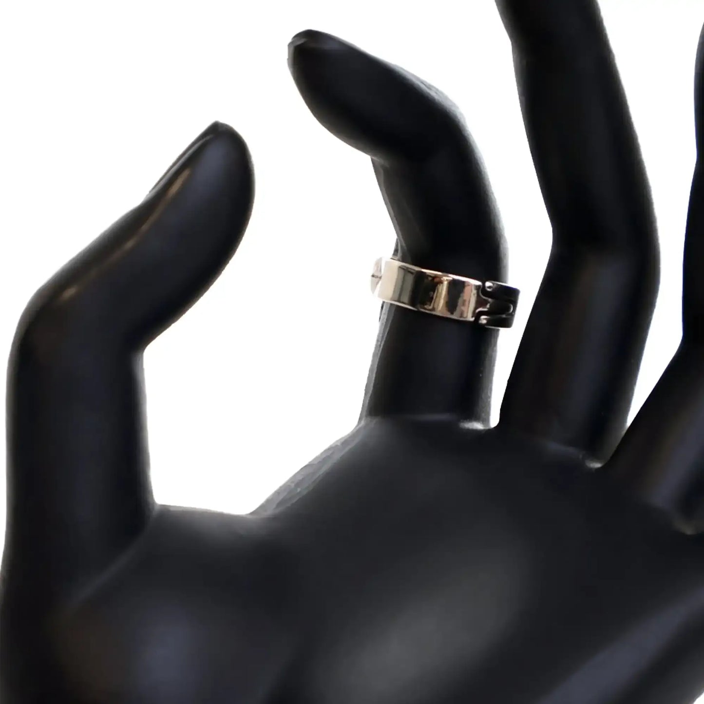Louis Vuitton Silver Plated Enamel Fairytale Ring Set