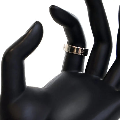 Louis Vuitton Silver Plated Enamel Fairytale Ring Set