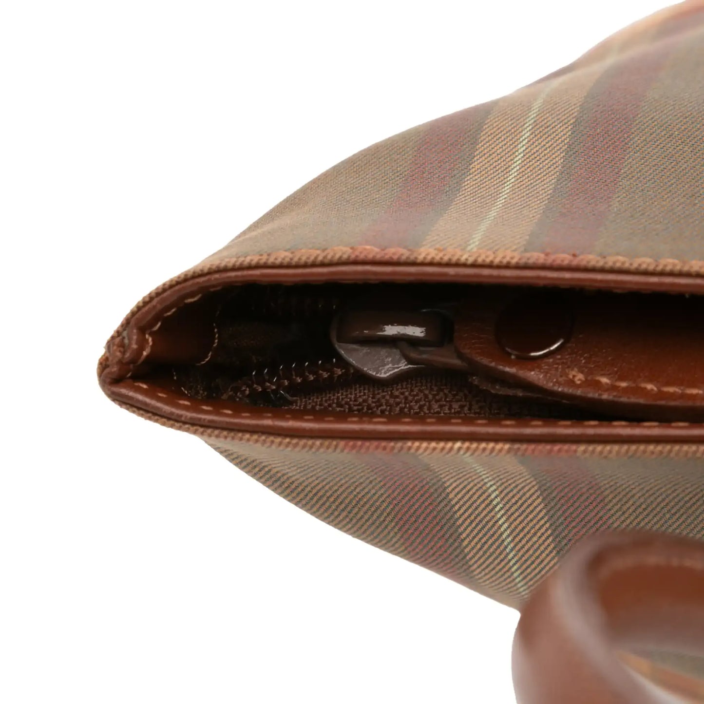 Burberry Vintage Check Canvas Bucket Bag