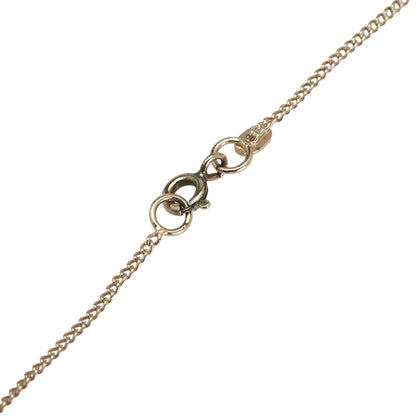 Chanel Gold Plated Enamel CC Heart Pendant Necklace