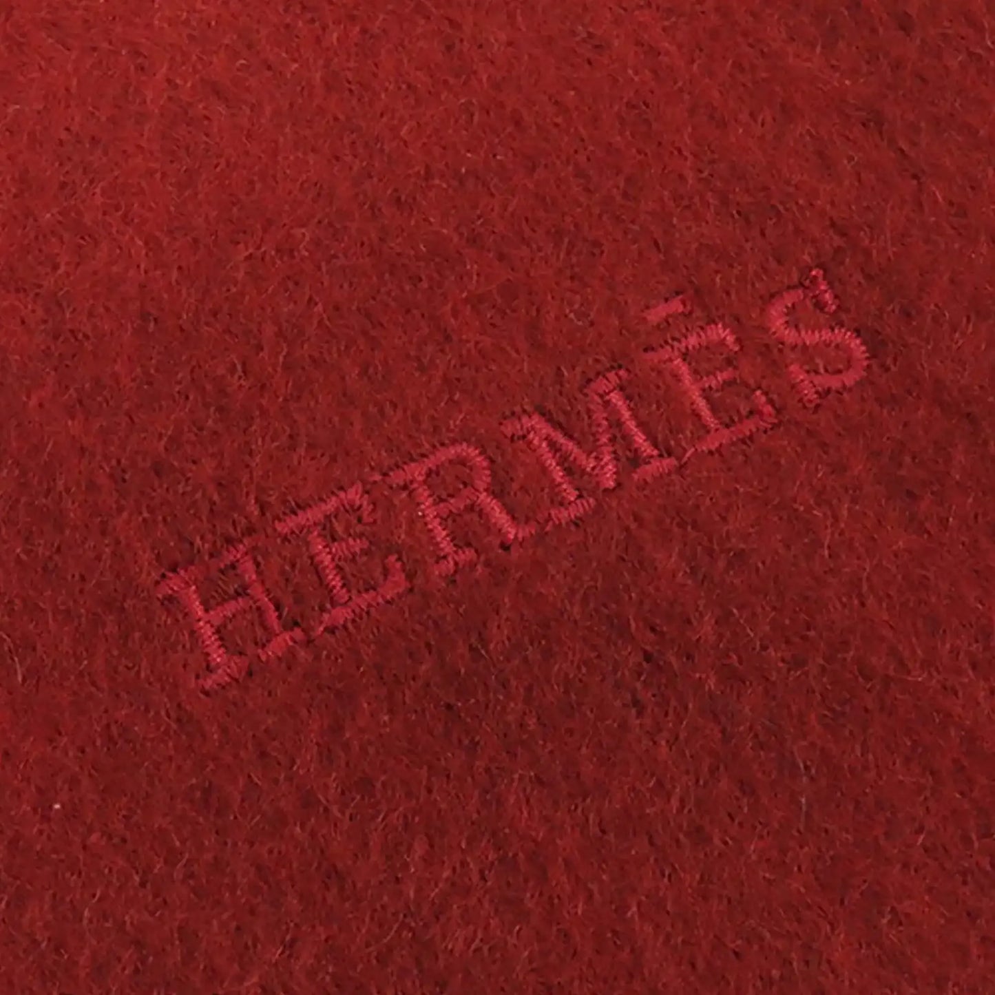 Hermès Cashmere Fringe Scarf