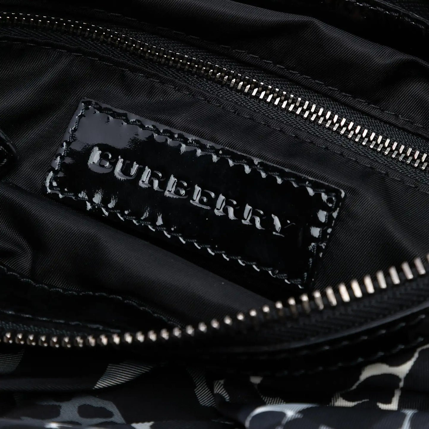 Burberry Floral Beat Check Nylon Foley Hobo