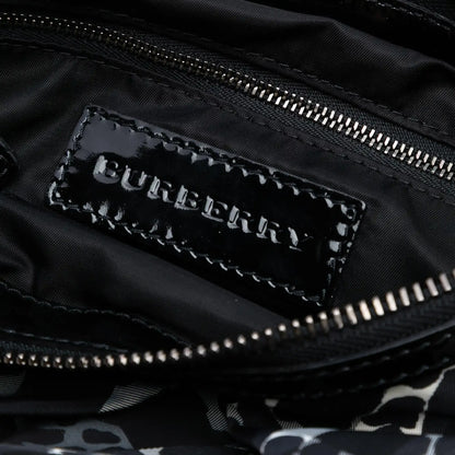 Burberry Floral Beat Check Nylon Foley Hobo