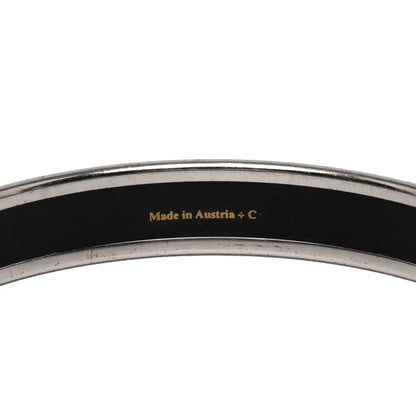 Hermès Narrow Dolphin Enamel Bangle 65