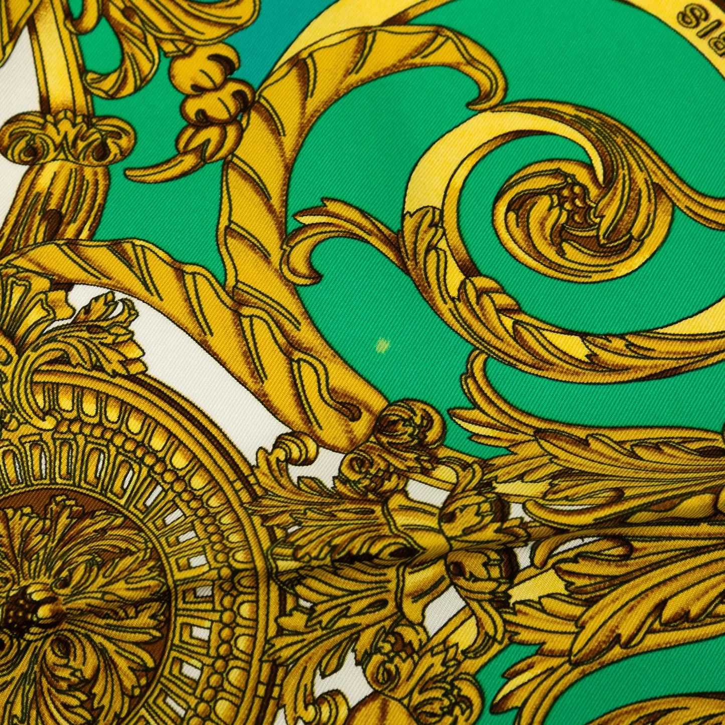 Hermès Les Tuileries Silk Scarf