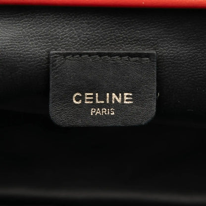 Celine Macadam Coated Canvas Frame Clutch
