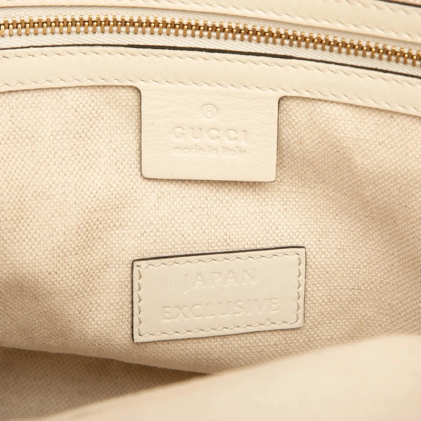 Gucci Canvas GG Ribbon Herbarium Tote