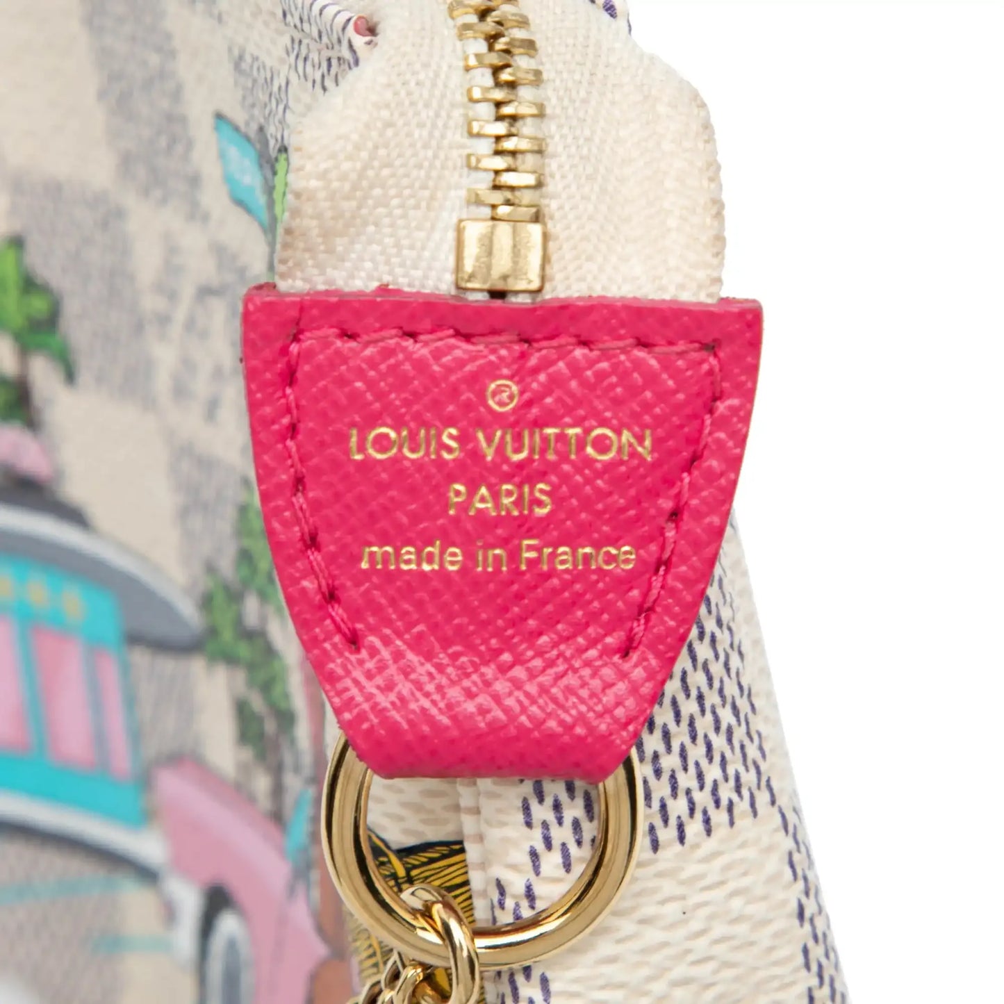 Louis Vuitton Damier Azur Animation Hollywood Mini Pochette Accessoires