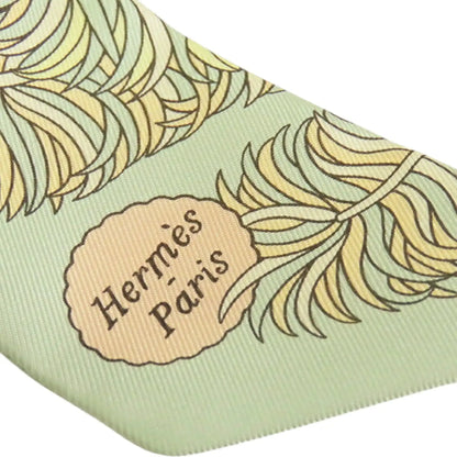 Hermès De L Ombrelle Aux Duels Silk Twilly Scarf