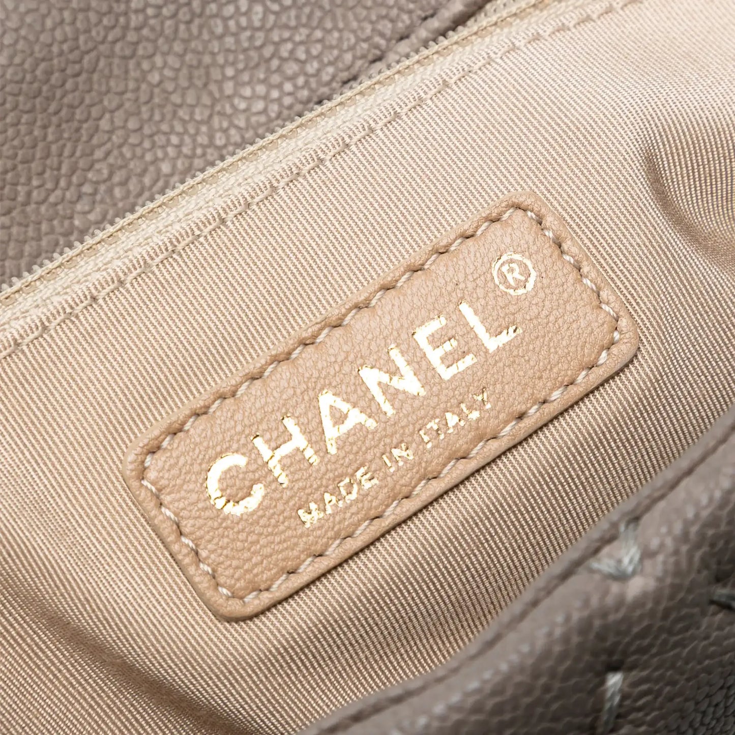 Chanel CC Caviar Wild Stitch Flap