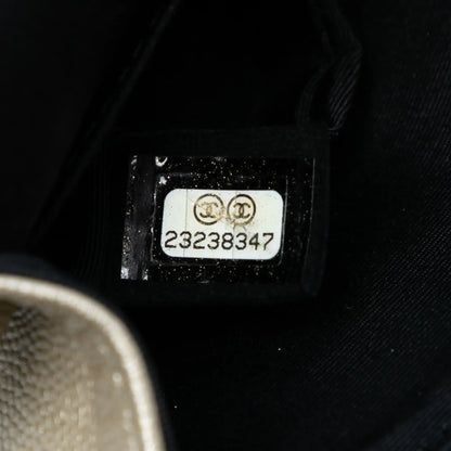 Chanel Medium Classic Bicolor Caviar Double Flap