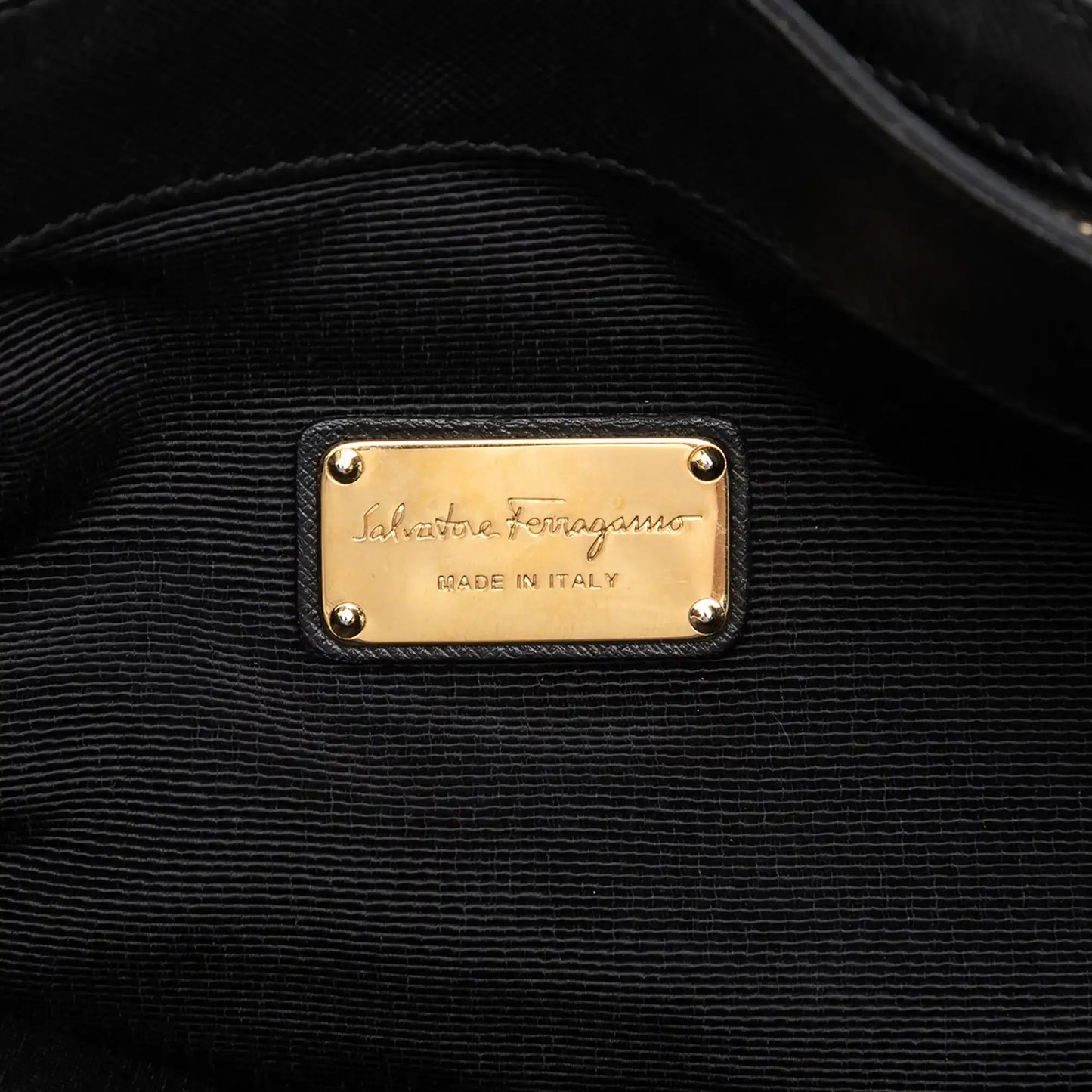 Ferragamo Nylon Gancini Satchel