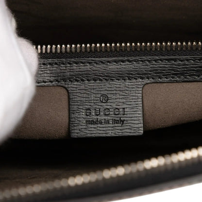 Gucci Leather Web Kingsnake Crossbody