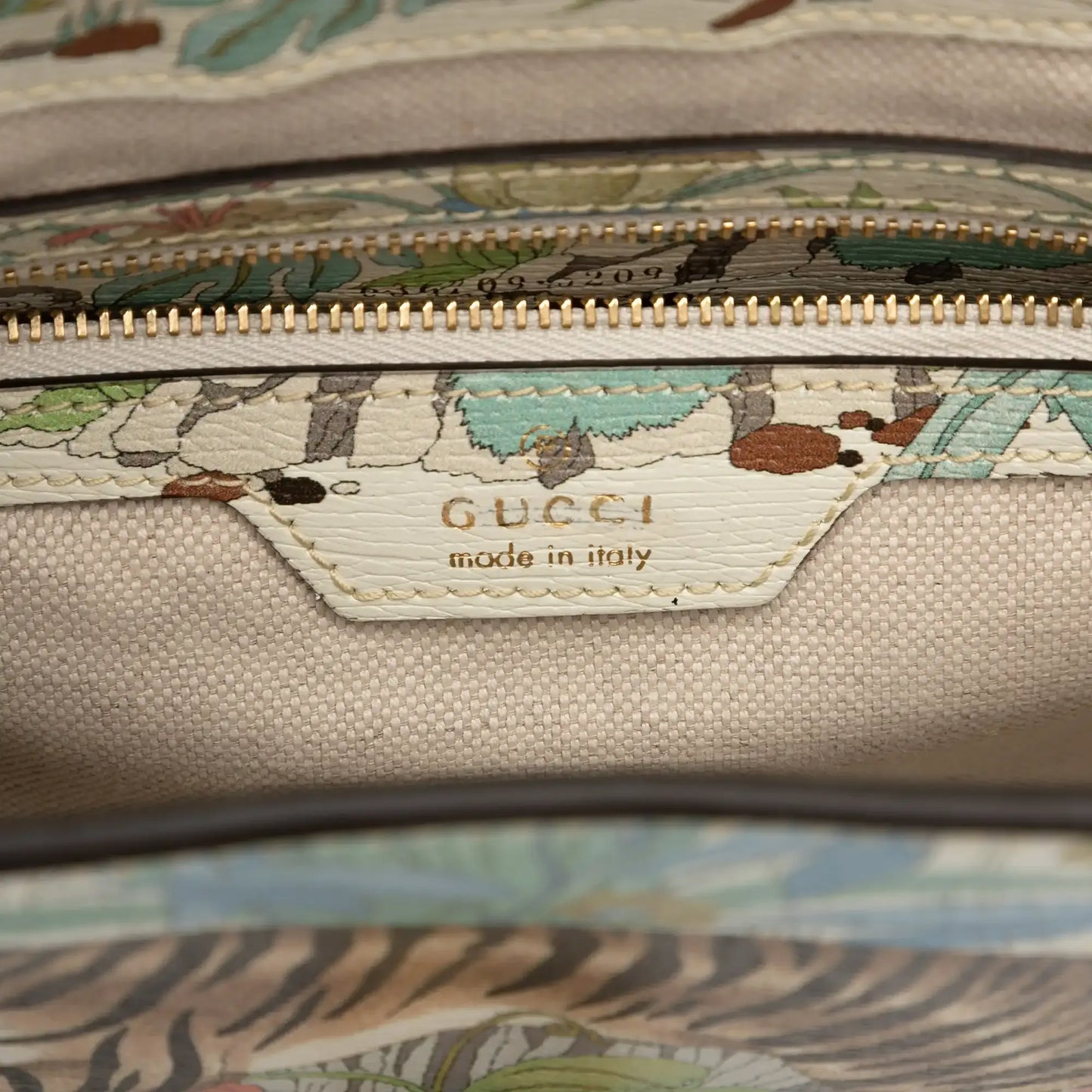 Gucci Small Calfskin Tiger Jackie 1961 Crossbody