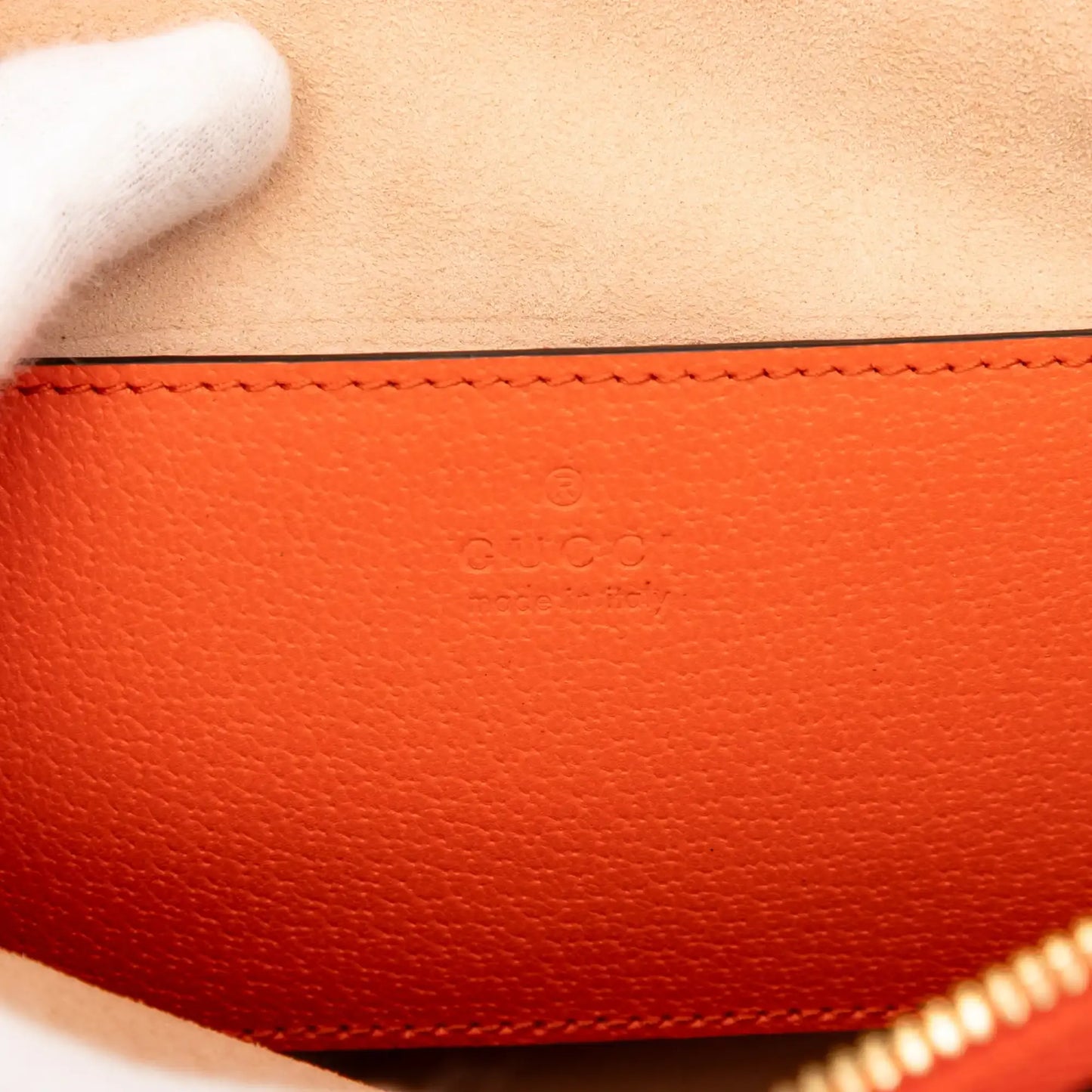 Gucci Mini Dollar Calfskin Bamboo Diana Dome Satchel