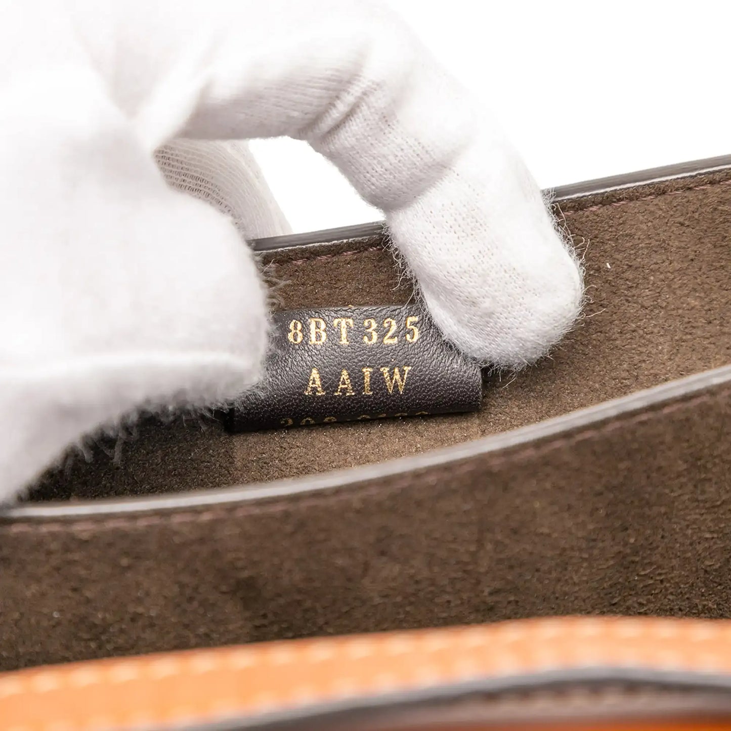 Fendi Leather Crystal Fab Crossbody