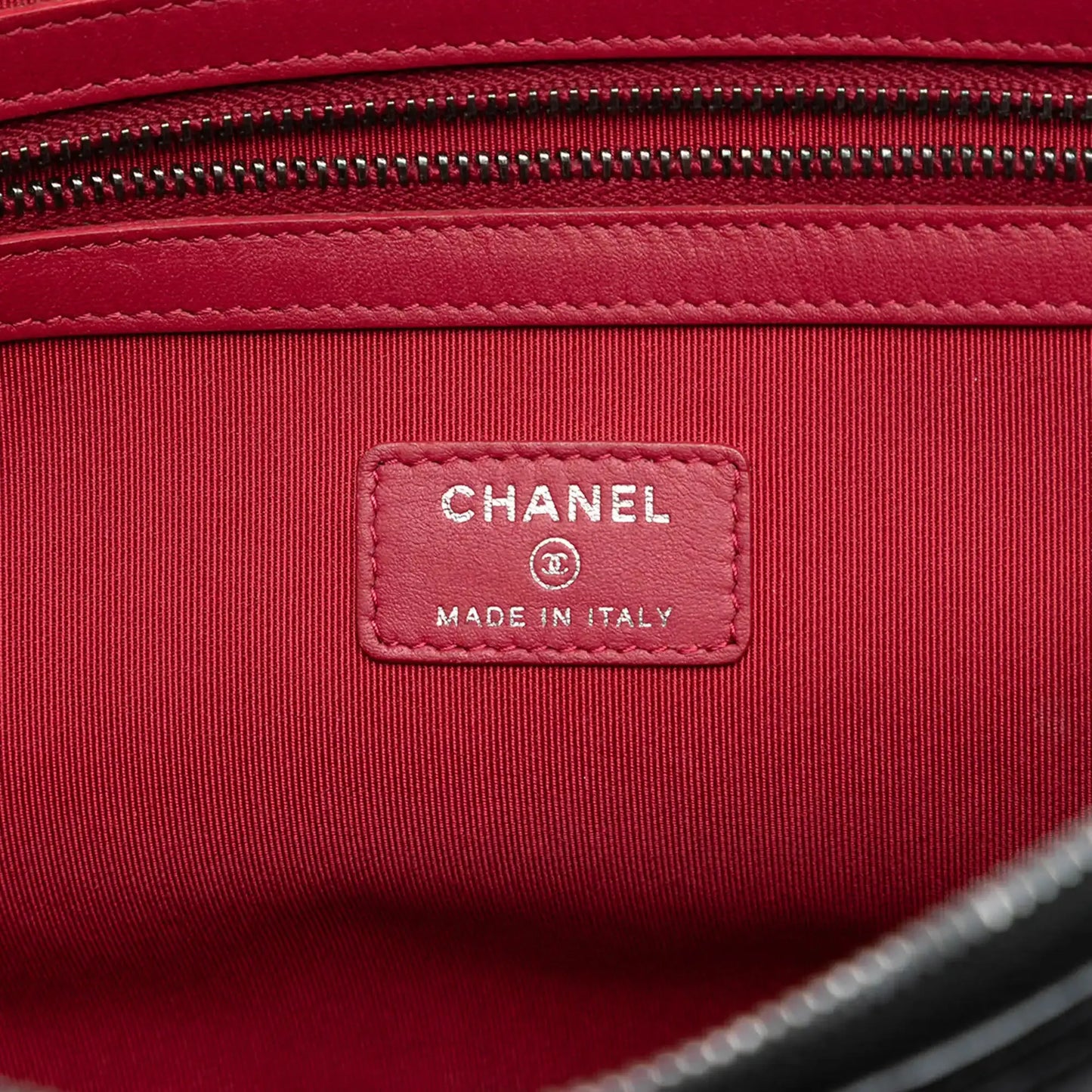 Chanel Large Aged Calfskin Gabrielle O Case Clutch