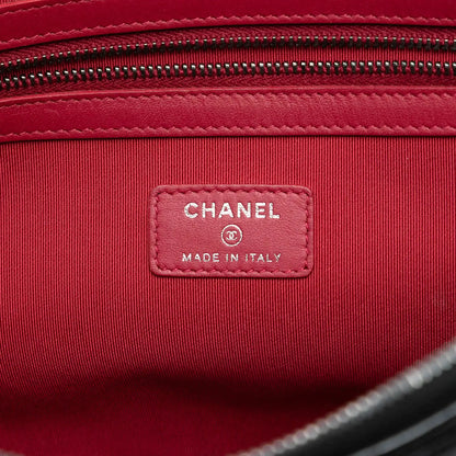 Chanel Large Aged Calfskin Gabrielle O Case Clutch