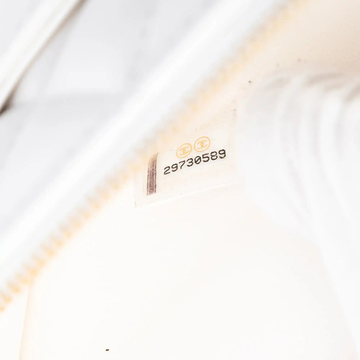 Chanel Lambskin Wave Clutch