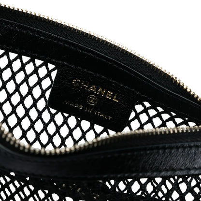 Chanel Mini CC Round Mesh Hobo