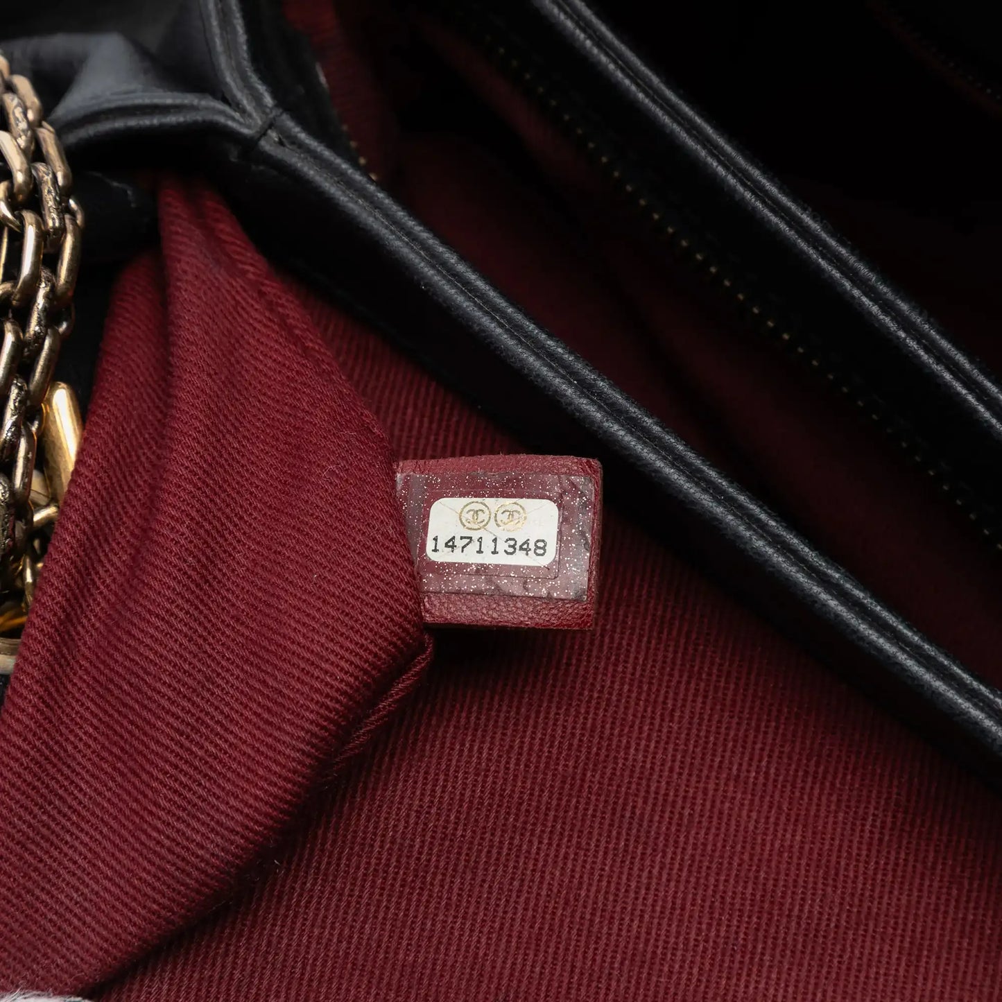 Chanel Medium Aged Calfskin Just Mademoiselle Bowling Bag