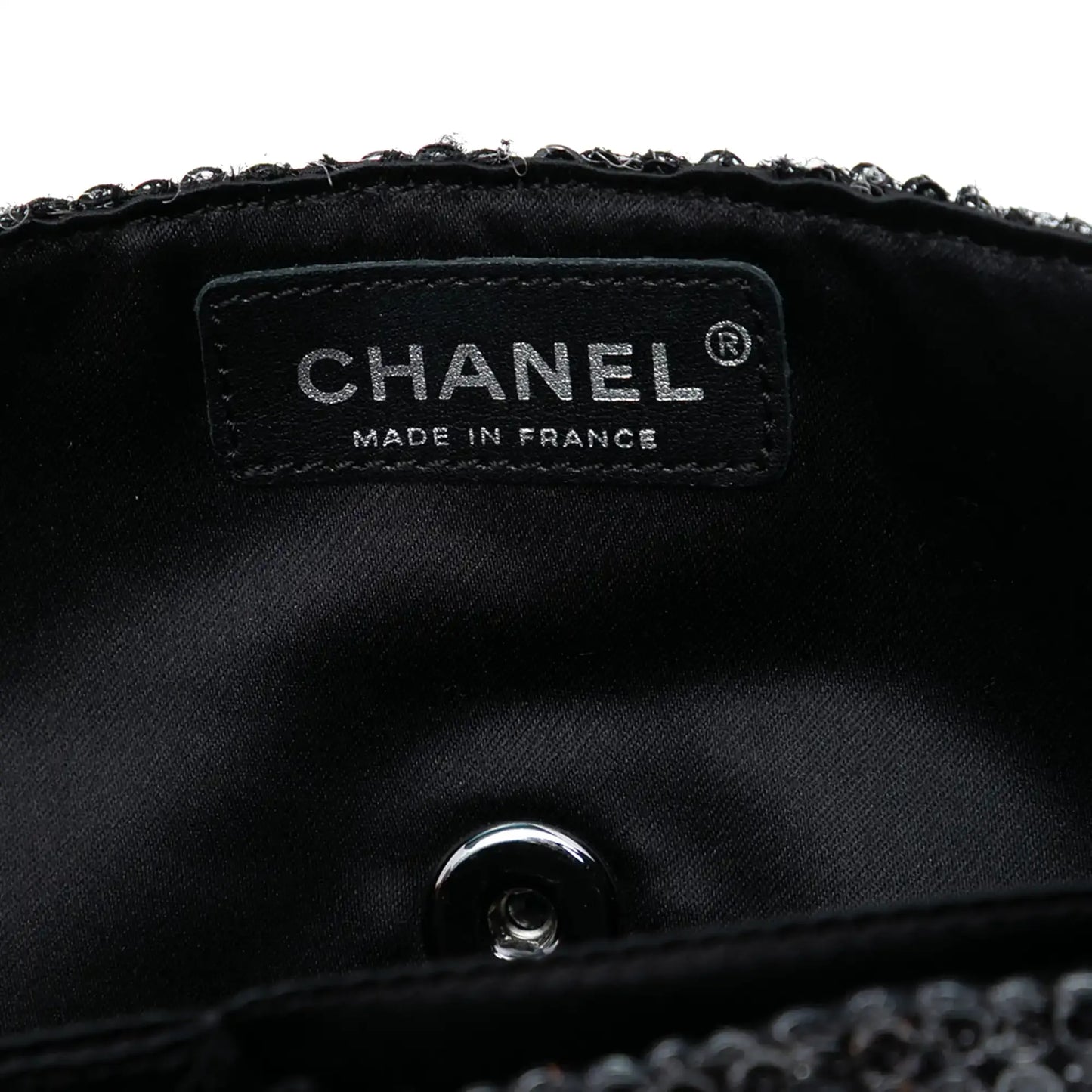 Chanel CC Sequins East West Flap