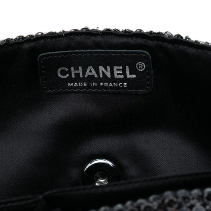 Chanel CC Sequins East West Flap