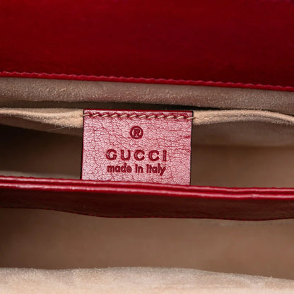 Gucci Small Suede Ophidia Chain Crossbody