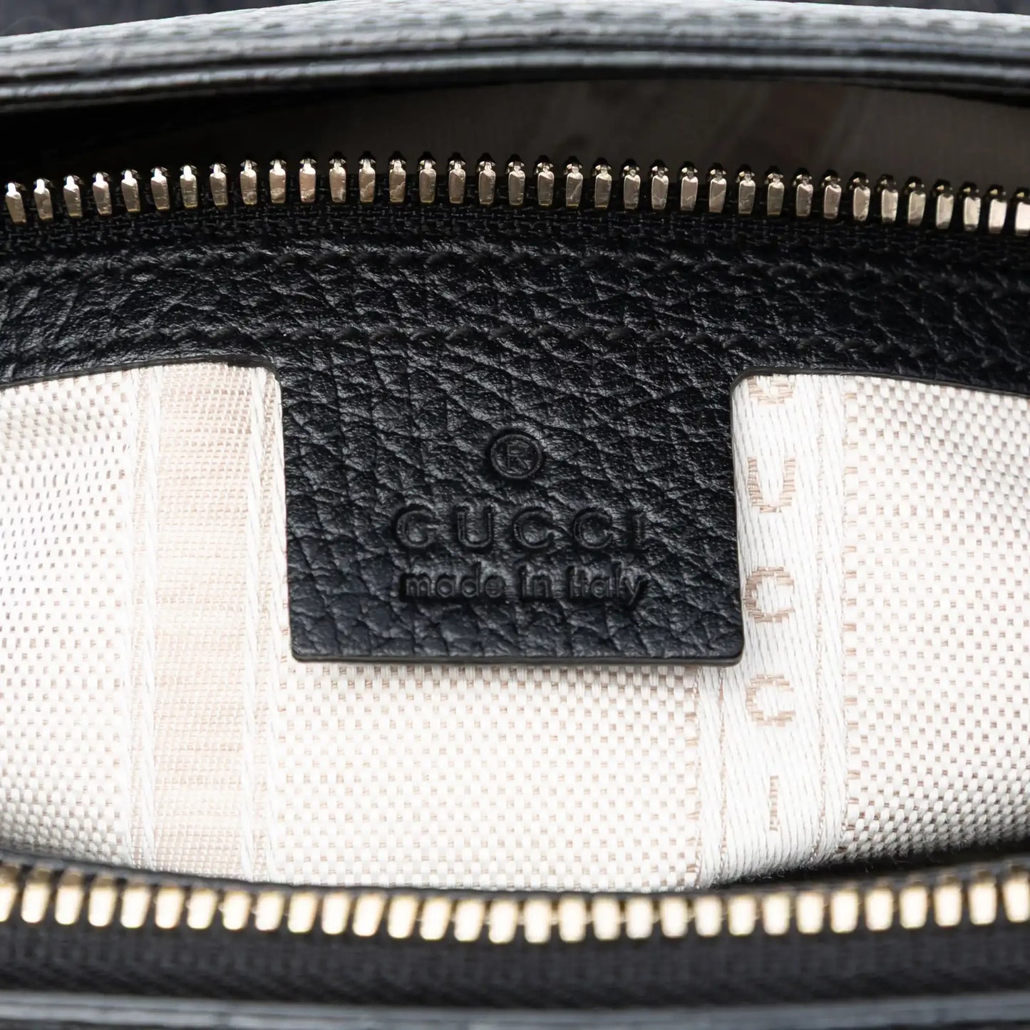 Gucci Calfskin Swing Top Handle Satchel