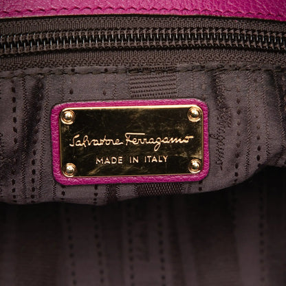 Ferragamo Medium Leather Betulla Tote