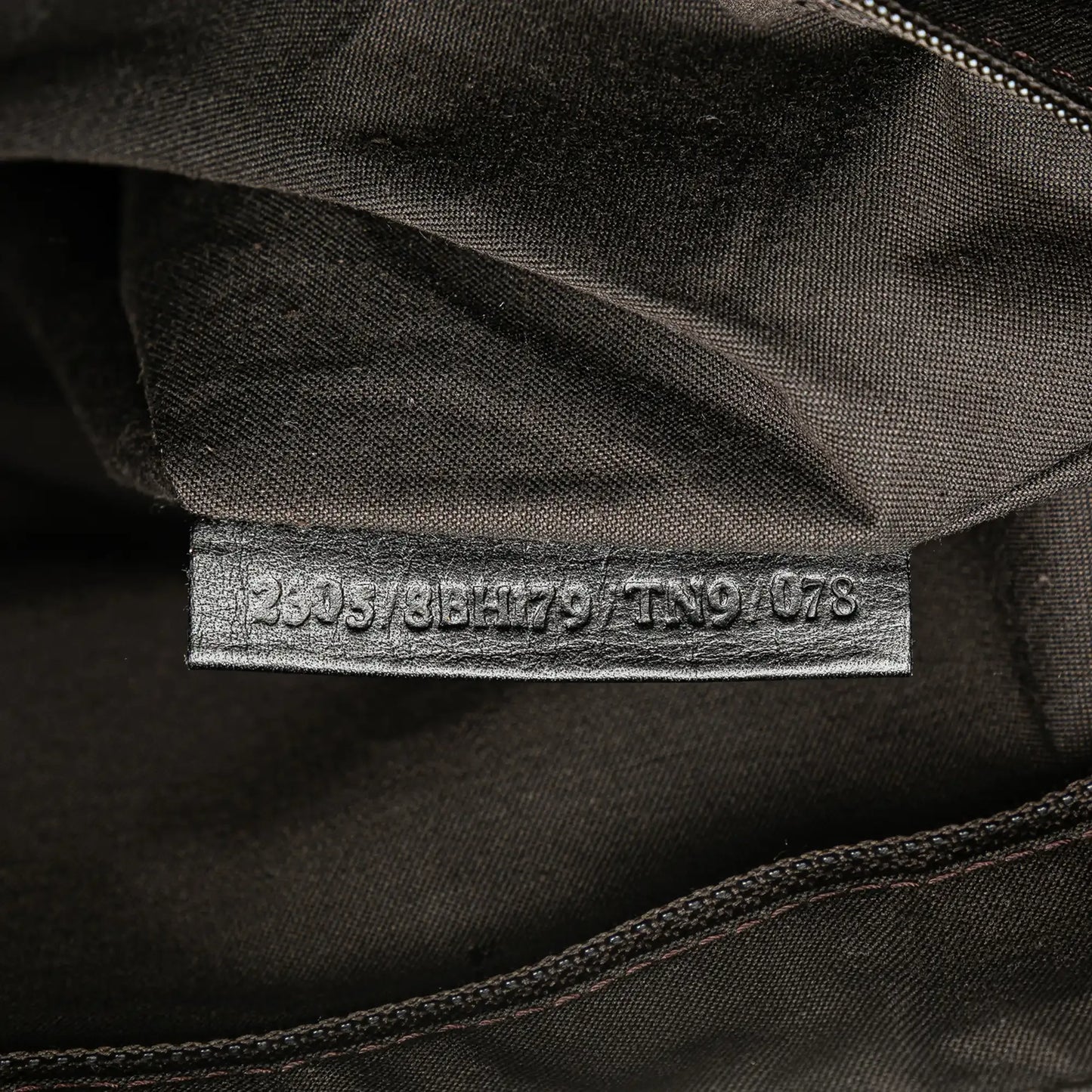 Fendi Zucchino Canvas Handbag