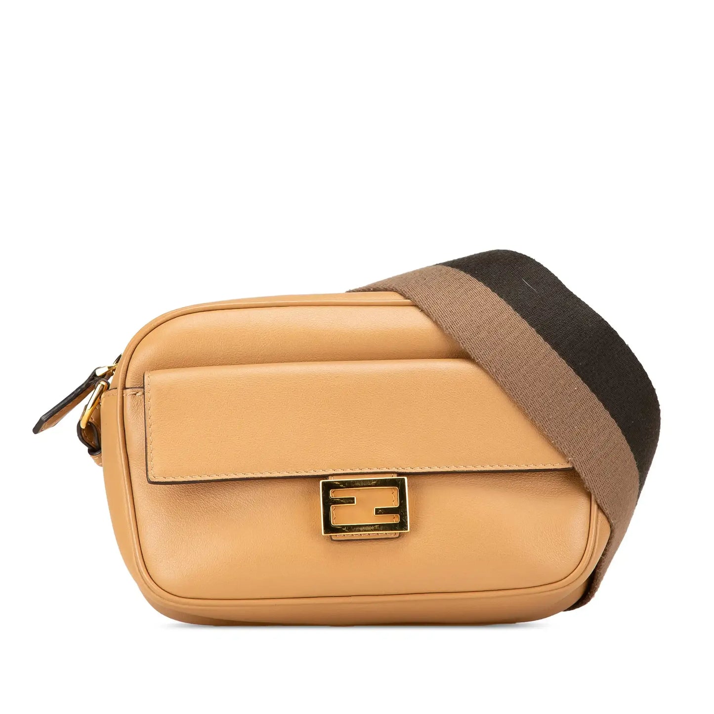 Fendi Leather Baguette Camera Bag
